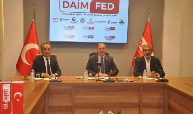 DAİMFED Genel Başkanı Karslıoğlu: "En önemli projemiz Beton Deney Laboratuvarı"