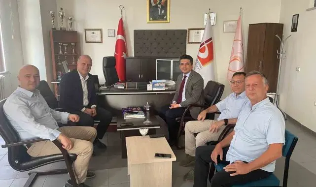 Başkan Torun, okul müdürüne görevinde başarılar diledi