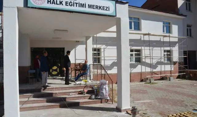 Tercan Halk Eğitim Merkezi yenileniyor