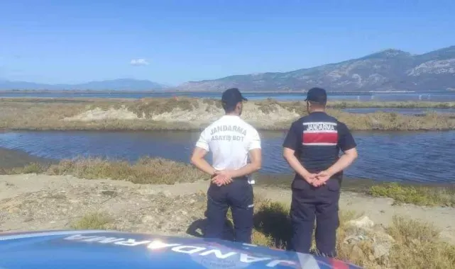 Jandarma ekiplerinden kıyı kontrol denetimi