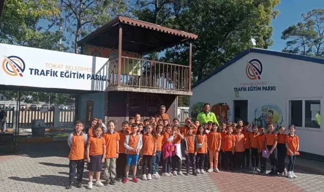 Tokat'ta geleceğin sürücüleri eğitiliyor