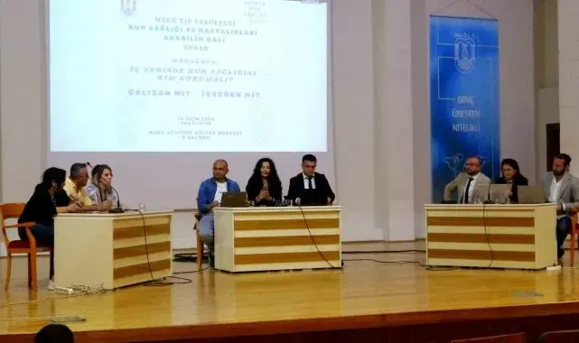 İş yerinde ruh sağlığı, MSKÜ'de anlatıldı