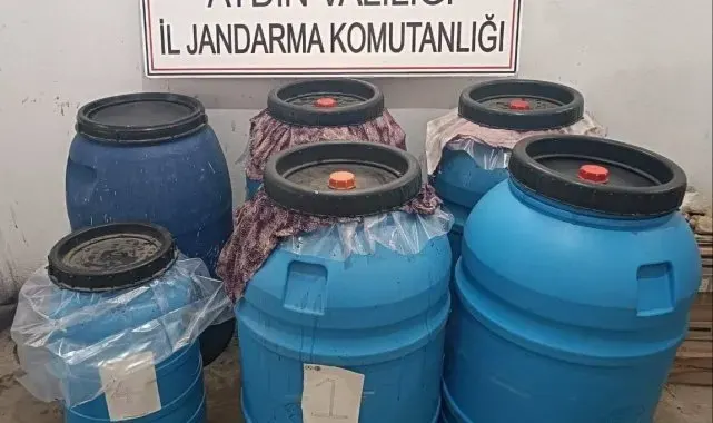 Evinin deposunda ürettiği alkolleri satan şüpheli yakalandı