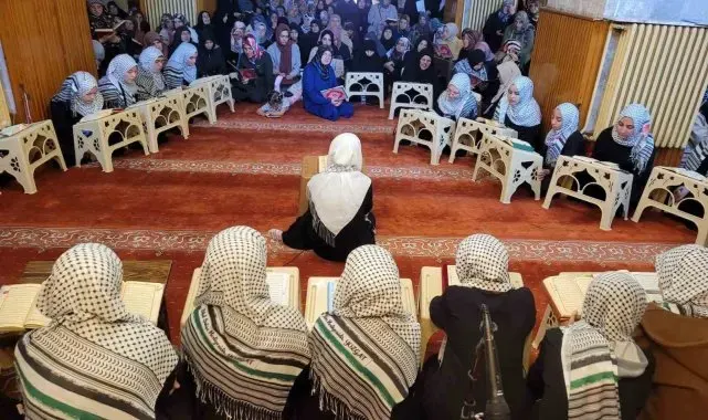 Sivas'ta hafızlık öğrencilerinden hatim programı