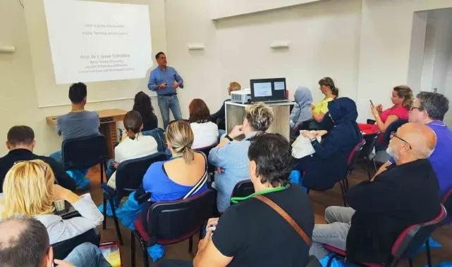 Matlı Yenişehir Süt Çifliği'nde uluslararası misafirleri ağırladı