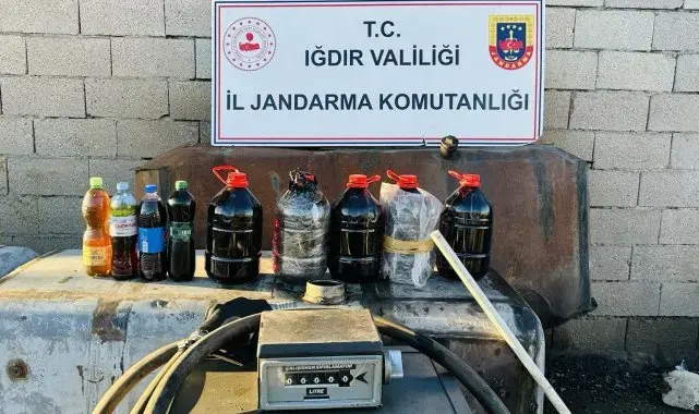 Iğdır İl Jandarma Komutanlığı'ndan kaçakçılık operasyonu