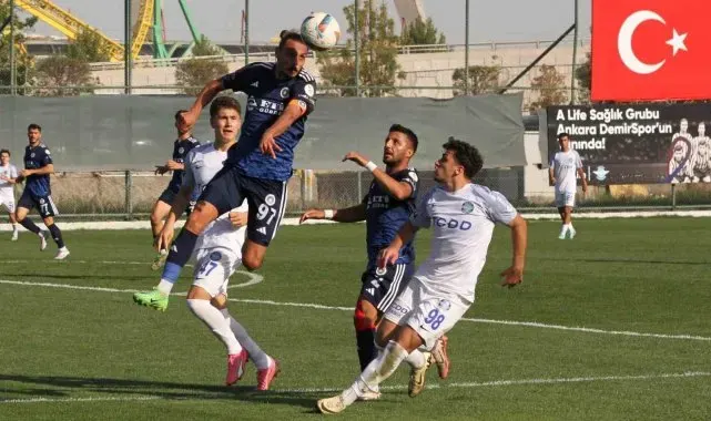 Ziraat Türkiye Kupası'nda Ankara Demirspor tur atladı