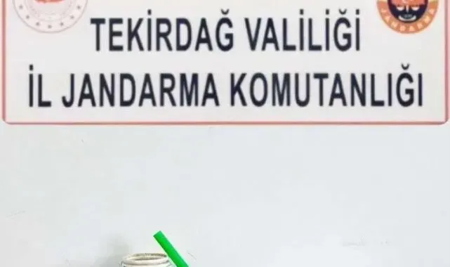 Tekirdağ'da uyuşturucu ve silah operasyonları