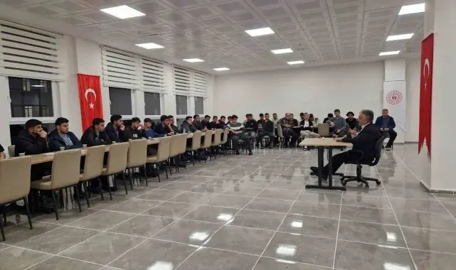 KYK öğrencilerine Müftü Danacı'dan manevi destek