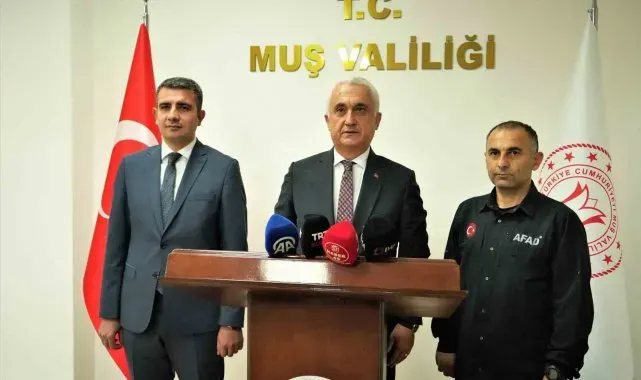 Muş'ta afet risklerinin azaltılması için çalışmalar devam ediyor