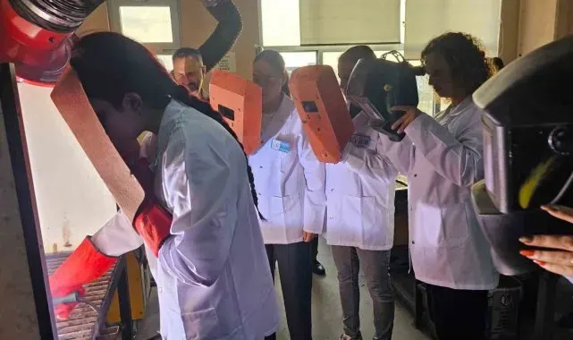 Bandırma'da eğitim alan kadınlar, kaynak ustası olarak istihdam edilecek