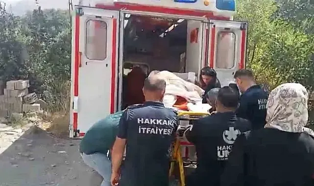140 kiloluk hasta için itfaiye ekipleri seferber oldu