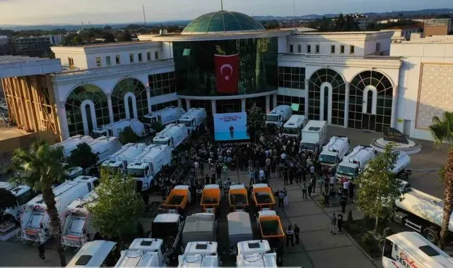 Serdivan'a yeni araç filosu