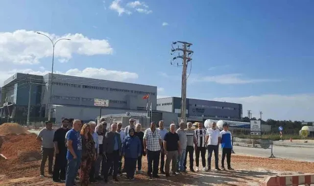 Mahalleli ayaklandı: "Kimyasal solumak istemiyoruz"