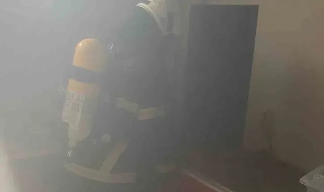 Lisenin kantininde korkutan yangın