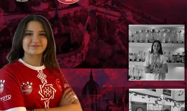 Başkan Tatık, Tavas'ın gururu Elif'i Macaristan'a uğurladı