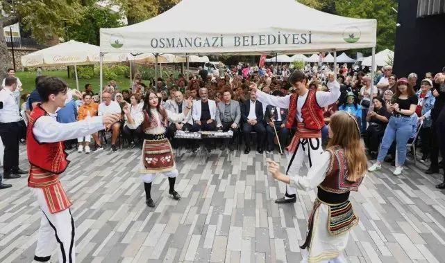 Bu şenlikte 7'den 70'e herkes çok mutlu