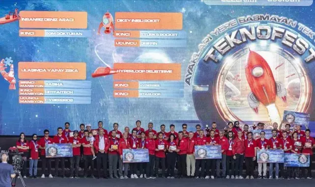 Hitit Üniversitesi takımlarından TEKNOFEST'te Türkiye derecesi