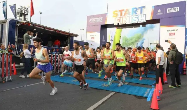 İstanbul'u Koşuyorum'un etkinliği yapıldı