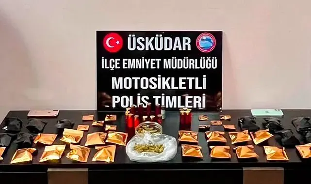 Üsküdar'da uyuşturucu operasyonu: 637 gram marihuana ele geçirildi