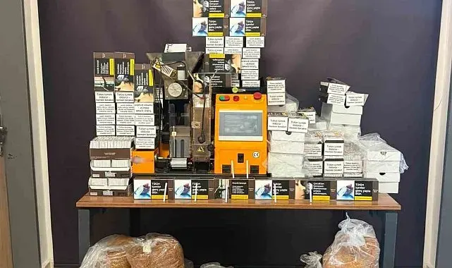 Kaçak tütün operasyonunda 2 şüpheli yakalandı