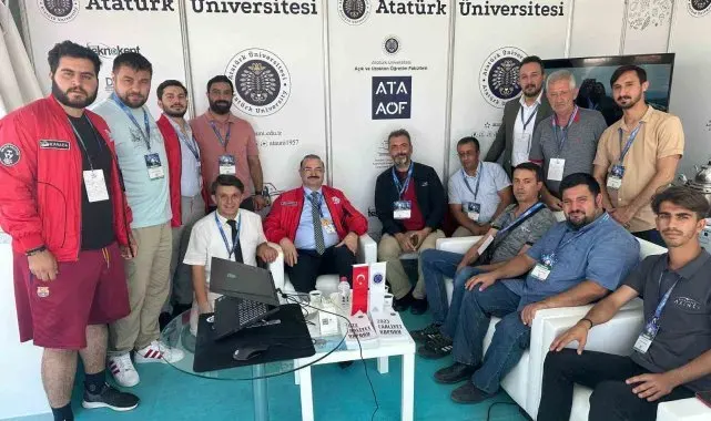 Teknofest'te Atatürk Üniversitesi rüzgarı