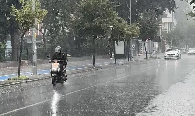 Düzce'de kuvvetli yağmur etkili oldu