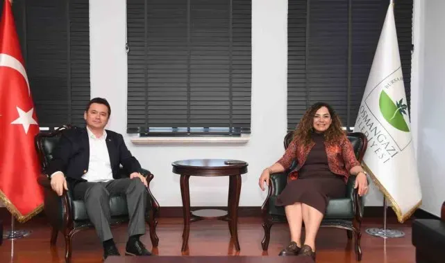 Başkan Aydın, belediye başkanlarını ağırladı