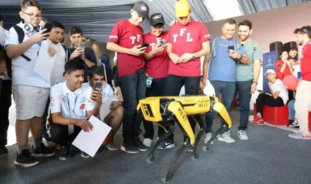 TEKNOFEST'te 'Robot Mext' için sevgi yarışı
