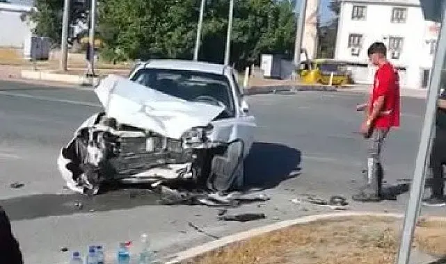 Elazığ'da trafik kazası: 2 yaralı