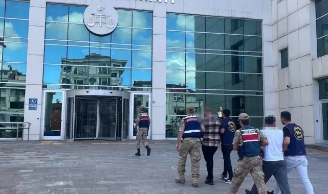 Ordu'da evlerden hırsızlık yapan 3 şüpheli tutuklandı