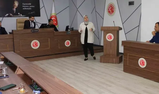 Meclis üyelerine tarım bilgilendirmesi