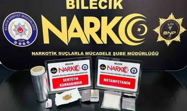 Bilecik'te eş zamanlı uyuşturucu operasyonu