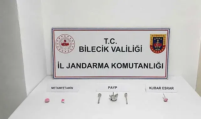 Eskişehir'den aldığı uyuşturucuyla Bilecik'e gelirken yakalandı