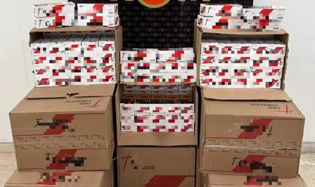 Ordu'da 150 bin adet boş makaron ele geçirildi