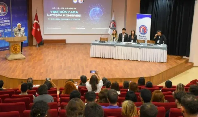 13. Uluslararası Yeni Dünyada İletişim Kongresi ÇOMÜ'de Gerçekleştirildi