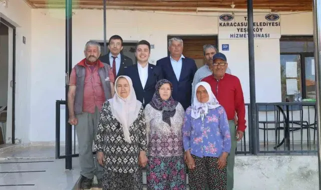 Kaymakam Gündoğu Yeşilköy Mahalle halkı ile bir araya geldi
