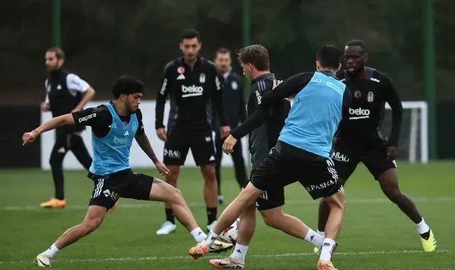 Beşiktaş'ta Eintracht Frankfurt maçı hazırlıkları başladı