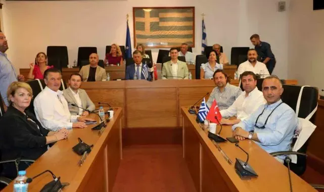 Kos'ta dostluk rüzgârı esti