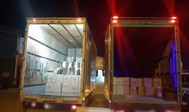 Aydın'da 14 bin litre sahte zeytinyağı ele geçirildi