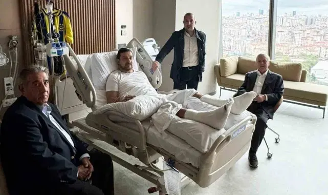 Aziz Yıldırım'dan, Serhat Akın'a geçmiş olsun ziyareti
