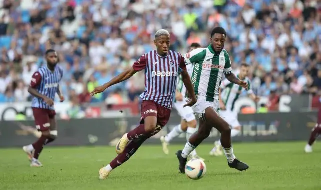 Trendyol Süper Lig: Trabzonspor: 3 - Konyaspor: 2