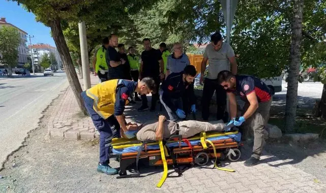 Konya'da otomobiller çarpıştı: 1 yaralı