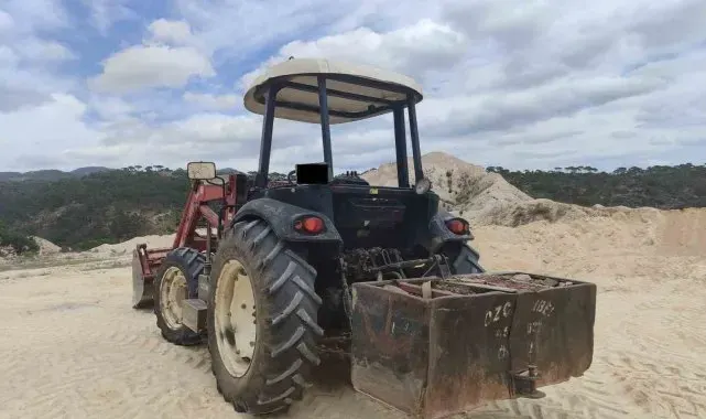 Aydın'dan çalınan traktör Kırıkkale'de bulundu