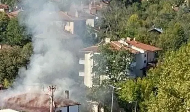 Sosyal tesiste çıkan yangın ekipler tarafından söndürüldü