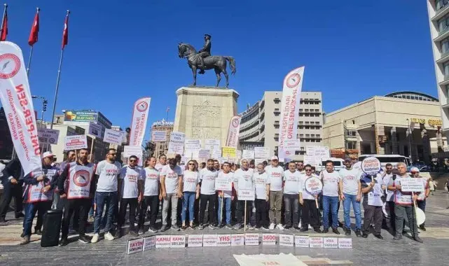 ÜNİPERSEN'den kamu personelinin sorunlarına yönelik basın açıklaması