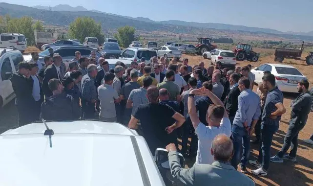 Bingöl'de köylülerden SÜTAŞ'a tepki