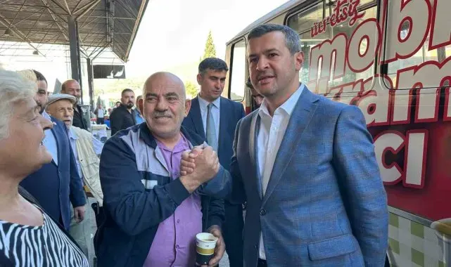 Mobil ikram aracı hizmete başladı