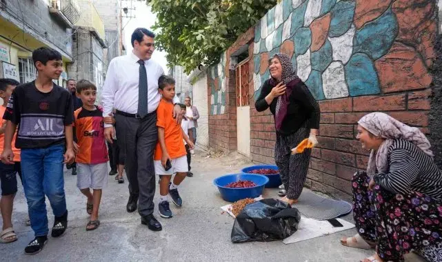 Yılmaz 3 mahalleyi ziyaret etti