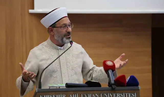 Diyanet İşleri Başkanı Erbaş: "Ölümse ölüm, idamsa idam"